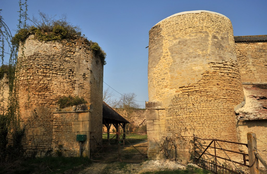 Château de Courcy, Calvados Département, France